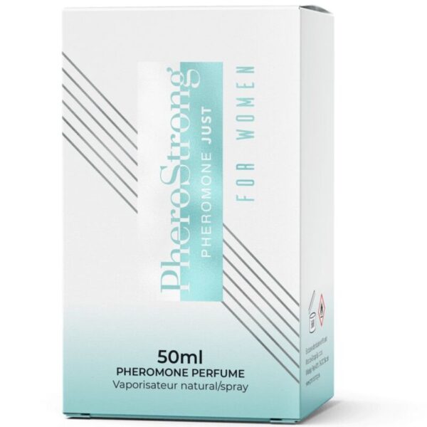 PHEROSTRONG - PERFUME CON FEROMONAS JUST PARA MUJER 50 ML - Imagen 3