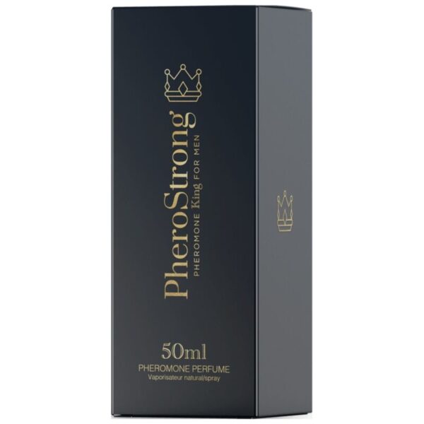 PHEROSTRONG - PERFUME CON FEROMONAS KING PARA HOMBRE 50 ML - Imagen 3