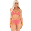 LEG AVENUE - TOP  BRAGAS CON TIRANTES AMARILLO