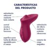 SATISFYER - EXCITERRR VIBRADOR LAY-ON CLÍTORIS FUCSIA - Imagen 4