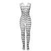 SUBBLIME - 951696 BODYSTOCKING CROTCHLESS DE REJILLA CON TIRAS EN HOMBROS NEGRO TALLA ÚNICA - Imagen 4