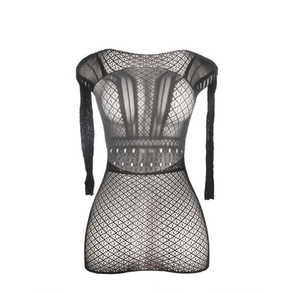 SUBBLIME - 951931 VESTIDO DE REJILLA CORTO CON ESPALDA DESCUBIERTA TALLA ÚNICA - Imagen 5