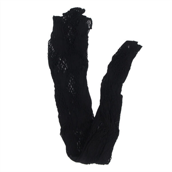SUBBLIME - 952129 BODYSTOCKING DE REJILLA CON DISEÑO DE VESTIDO Y DETALLES FLORALES NEGRO TALLA ÚNICA - Imagen 5