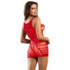 SUBBLIME - 952150 VESTIDO DE REJILLA CORTO SIN MANGAS ROJO TALLA ÚNICA - Imagen 3