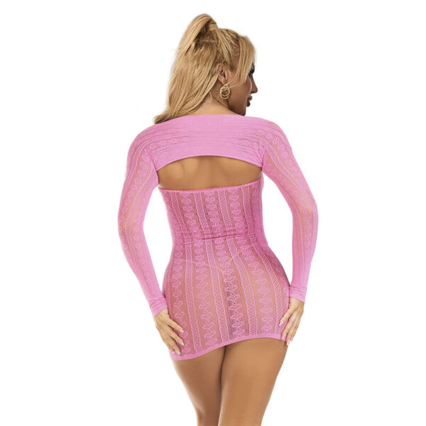 SUBBLIME - 952471 VESTIDO DE REJILLA ROSA TALLA ÚNICA - Imagen 2