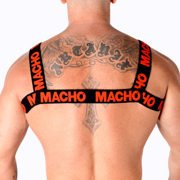 MACHO - ARNÉS DOBLE ROJO - Imagen 4