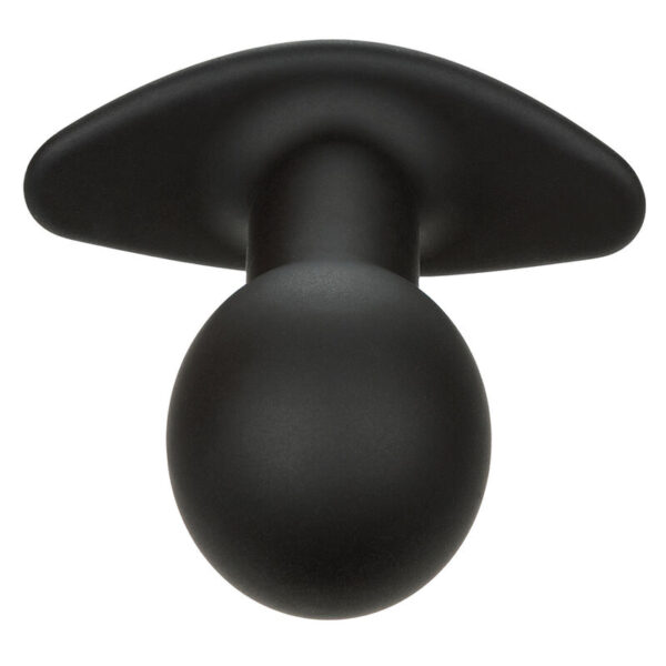 CALEXOTICS - ROCK BOTTOM PLUG ANAL 10 VIBRACIONES SILICONA NEGRO - Imagen 4