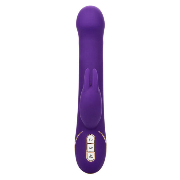 CALEXOTICS - JACK VIBRADOR RABBIT Y ESTIMULADOR 7 NIVELES DE VIBRACIÓN Y ONDAS ESTIMULADORAS AZUL - Imagen 3