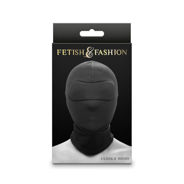 NS NOVELTIES - FETISH  FASHION PASAMONTAÑAS COMPLETO NYLON NEGRO - Imagen 2