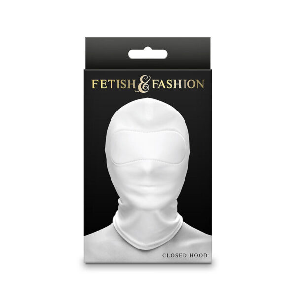 NS NOVELTIES - FETISH  FASHION PASAMONTAÑAS COMPLETO NYLON BLANCO - Imagen 2
