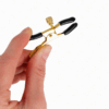 KINK - PINZAS PARA PEZONES DORADO 6 CM - Imagen 4