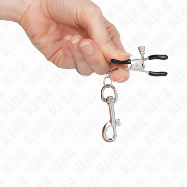 KINK - PINZAS PARA PEZONES CON GANCHO 6 CM - Imagen 4