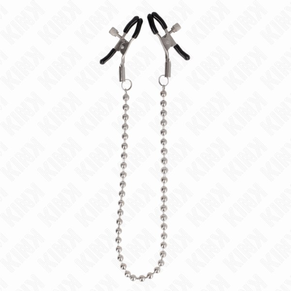 KINK - PINZAS PARA PEZONES CON CADENA DE BOLAS 30 CM - Imagen 2