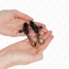KINK - PINZAS PARA PEZONES PLANAS NEGRO CON CASCABEL 7 CM - Imagen 3