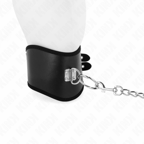KINK - COLLAR CON CORREA 65 CM ANCHO NEGRO AJUSTABLE 40-55 CM X 10 CM - Imagen 3