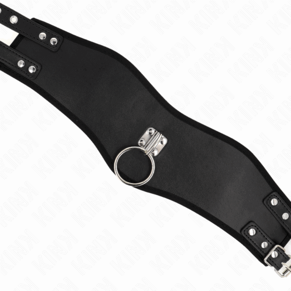 KINK - COLLAR CON CORREA 65 CM ANCHO NEGRO AJUSTABLE 40-55 CM X 10 CM - Imagen 5