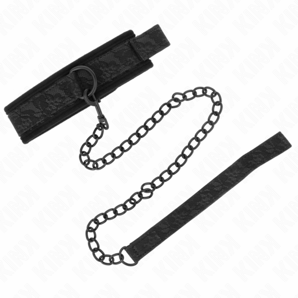 KINK - COLLAR CON CORREA 77 CM MODELO BÁSICO MODELO 5 AJUSTABLE 34-54 CM X 5 CM - Imagen 2
