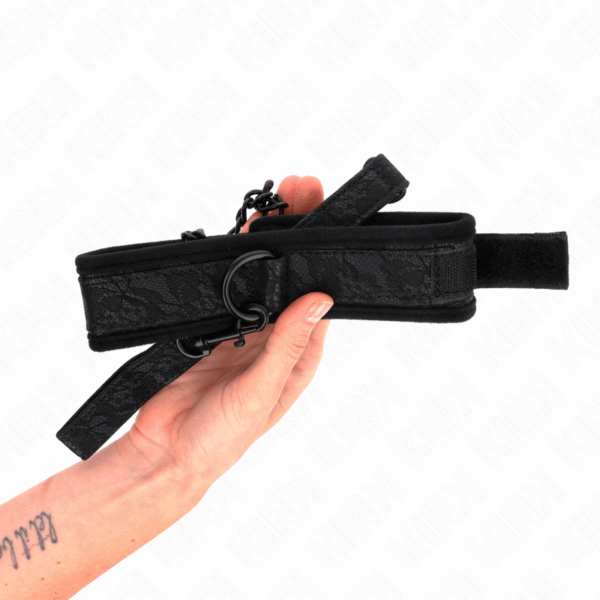 KINK - COLLAR CON CORREA 77 CM MODELO BÁSICO MODELO 5 AJUSTABLE 34-54 CM X 5 CM - Imagen 5