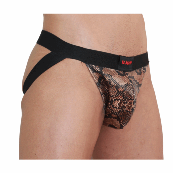 BURN - 002 JOCK SNAKE NEGRO S - Imagen 2