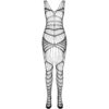 PASSION - BS 102 BODYSTOCKING NEGRO TALLA ÚNICA - Imagen 3
