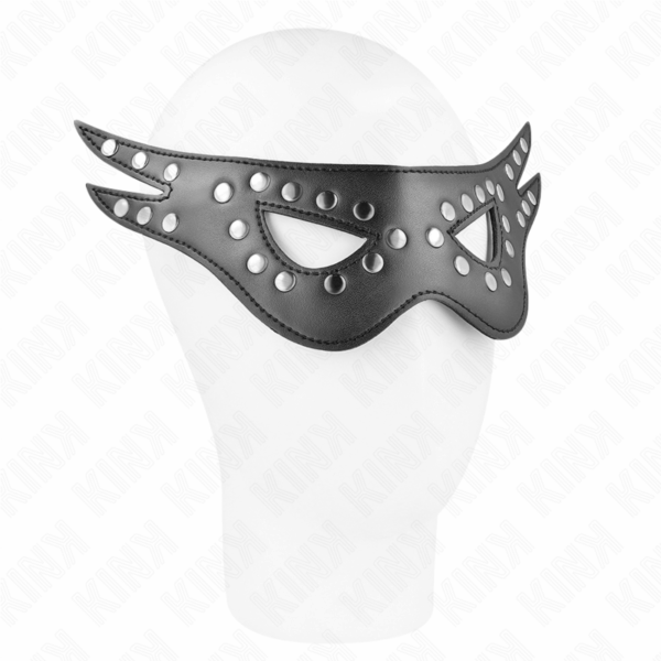 KINK - MÁSCARA DE POLIPIEL SEXY MODELO 1 27 x 13 CM - Imagen 4