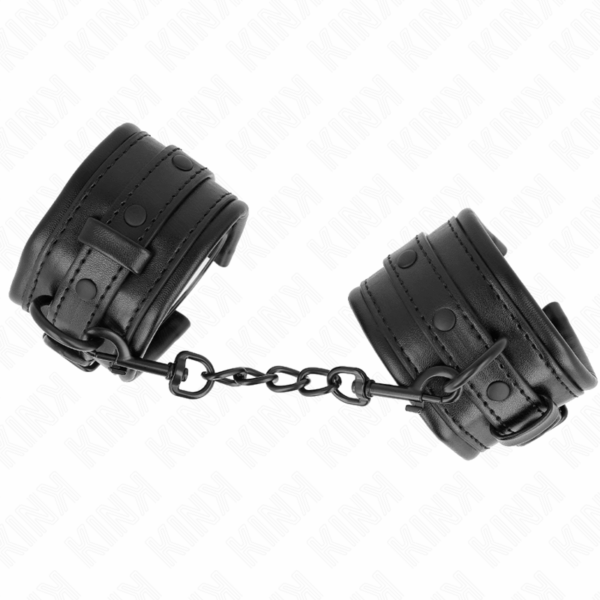 KINK - MUÑEQUERAS AJUSTABLE NEGRO 20-30 CM X 6 CM - Imagen 2