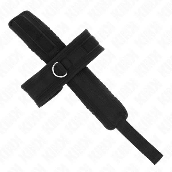 KINK - MUÑEQUERAS CRUZADA NEGRO 34 X 5.5 CM - Imagen 4