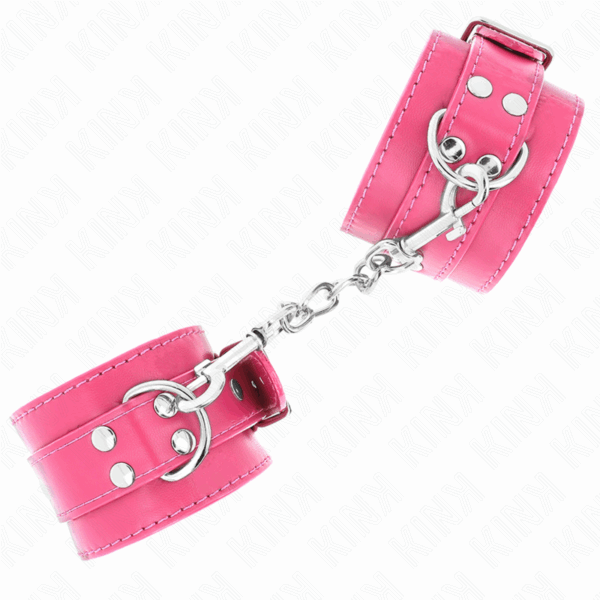 KINK - MUÑEQUERAS FUCSIA CON DETALLES EN FUCSIA AJUSTABLE 20-28 CM X 5.5 CM - Imagen 2