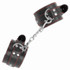 KINK - MUÑEQUERAS NEGRO CON DETALLES EN ROJO AJUSTABLE 20-28 CM X 5.5 CM - Imagen 2