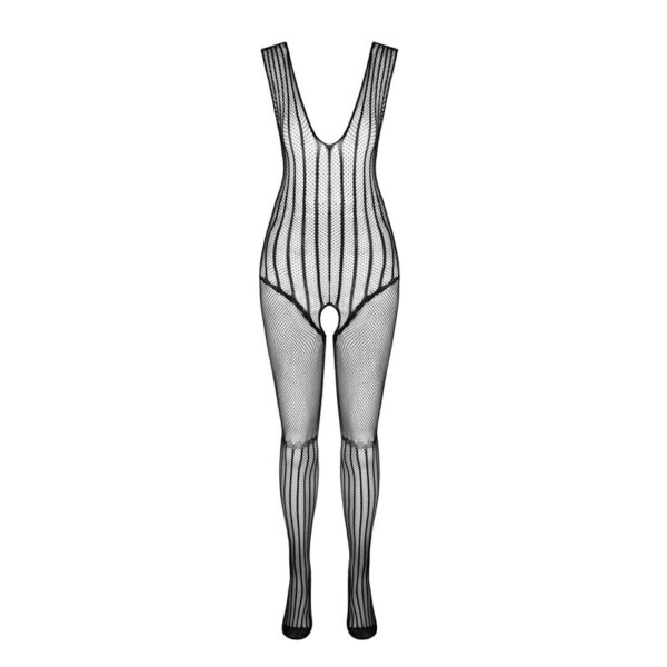 PASSION - BS 103 BODYSTOCKING BLANCO TALLA ÚNICA - Imagen 4