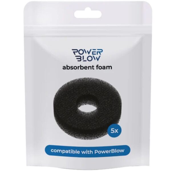 KIIROO - POWER BLOW ESPUMA ABSORBENTE DE RESPUESTO 5 UNIDADES - Imagen 2