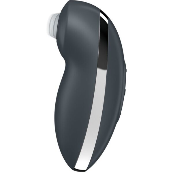 SATISFYER - TAP  CLIMAX 2 VIBRADOR  ESTIMULADOR GRIS - Imagen 4