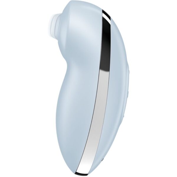SATISFYER - TAP  CLIMAX 2 VIBRADOR  ESTIMULADOR AZUL - Imagen 3