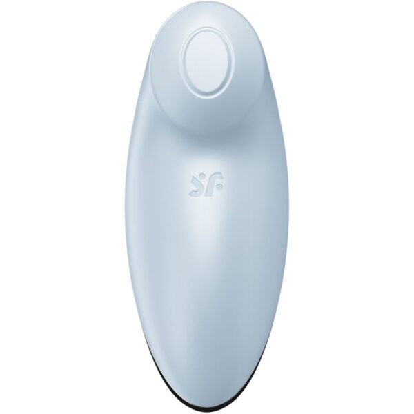 SATISFYER - TAP  CLIMAX 2 VIBRADOR  ESTIMULADOR AZUL - Imagen 2