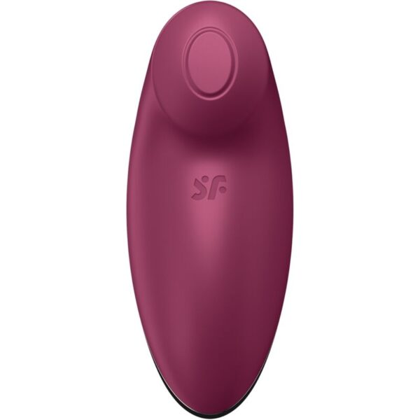 SATISFYER - TAP  CLIMAX 2 VIBRADOR  ESTIMULADOR ROJO - Imagen 2
