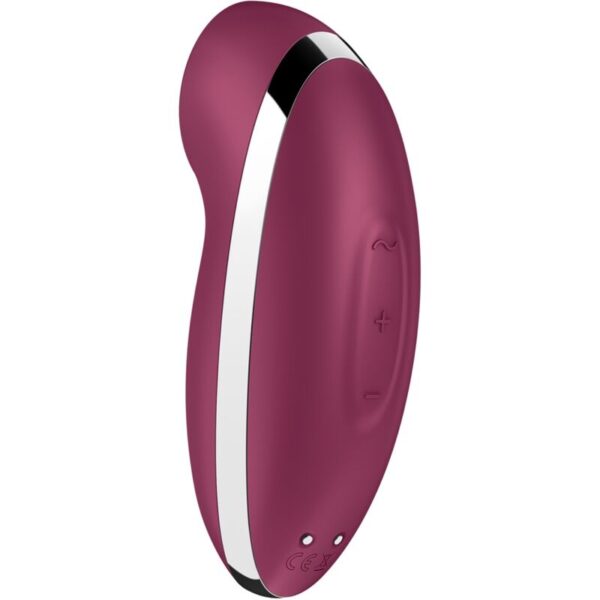 SATISFYER - TAP  CLIMAX 2 VIBRADOR  ESTIMULADOR ROJO - Imagen 4