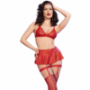CHILIROSE - CR 4716 CONJUNTO 3 PIEZAS ROJO - Imagen 2