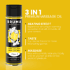 BRUMA - ACEITE DE MASAJE PREMIUM EFECTO CALOR SABOR PIÑA COLADA 3 EN 1 - 100 ML - Imagen 4