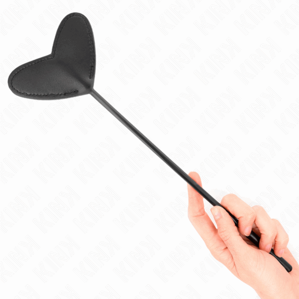 KINK - PALA FORMA DE CORAZÓN NEGRO 33 X 10 CM - Imagen 4