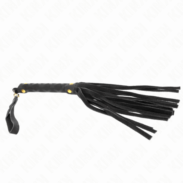KINK - LÁTIGO MINI PIEL DE ANTE NEGRO 30 CM - Imagen 4