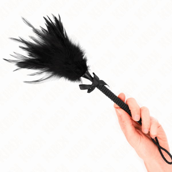 KINK - PLUMAS DE COSQUILLEO POLLO JUGUETÓN 35 CM - Imagen 4