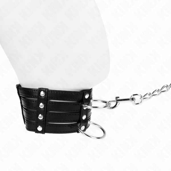 KINK - COLLAR CON CORREA 65 CM ESTILO SUB AJUSTABLE 35-51 CM X 7 CM - Imagen 3