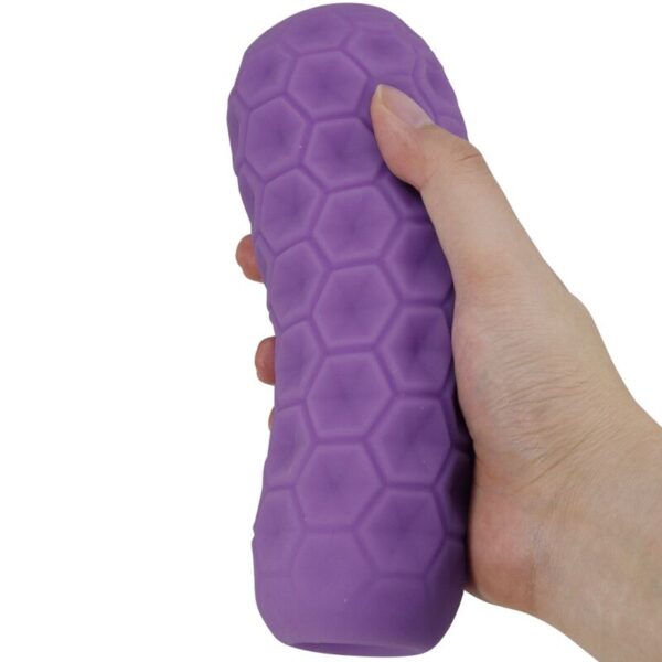 PRETTY LOVE - TWIN BALLS MASTURBADOR MASCULINO MORADO - Imagen 2