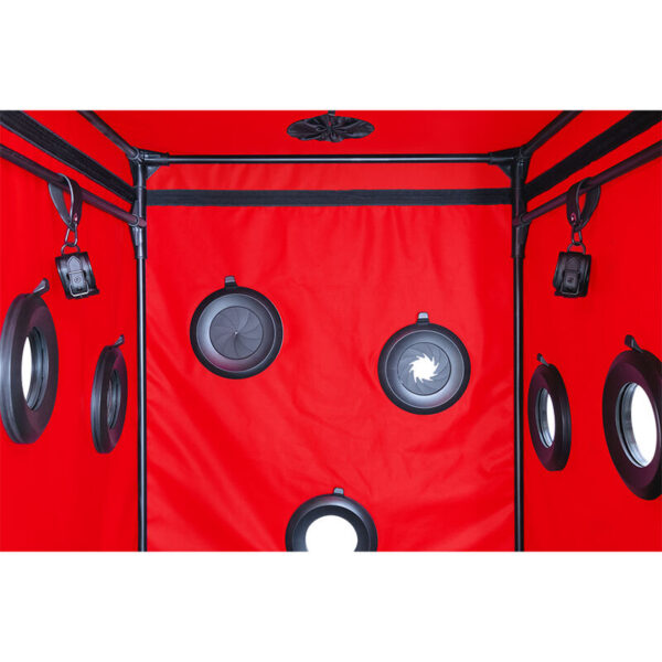SECRET DOME - KINK CLUB CABINA SCANDALE NEGRO  ROJO - Imagen 2