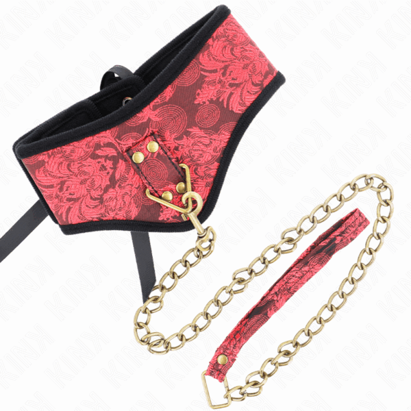KINK - COLLAR CON CORREA DE ENCAJE 75 CM MODELO SCANDAL 44 X 10 CM - Imagen 5
