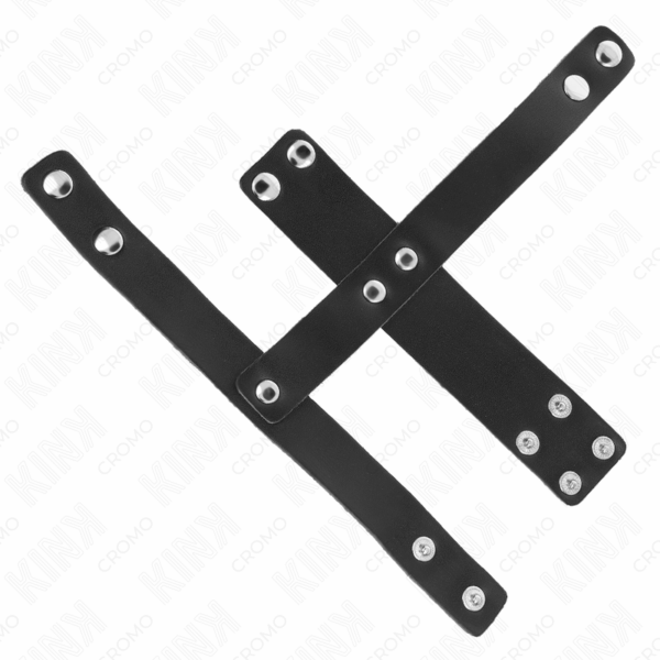 KINK - ANILLO JAULA PENE CUERO CON DIVISOR DE BOLAS AJUSTABLE - Imagen 4
