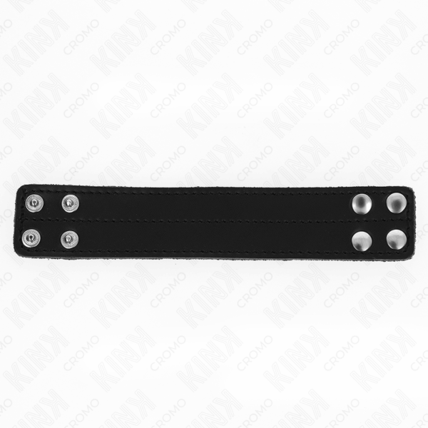 KINK - ANILLO PENE CUERO CON CIERRE A PRESIÓN 18.5 X 3.3 CM - Imagen 3