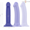 INTENSE - VICTORIA VIBRADOR CON VENTOSA 10 VIBRACIONES AZUL OSCURO CONTROL REMOTO - Imagen 2