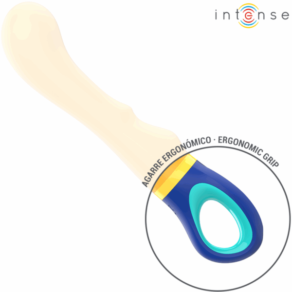INTENSE - SHAGGY VIBRADOR PUNTO-G AMARILLO - Imagen 4