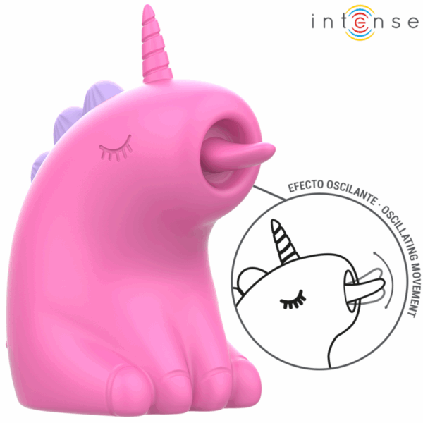 INTENSE - PINKIE ESTIMULADOR UNICORNIO FUCSIA - Imagen 2